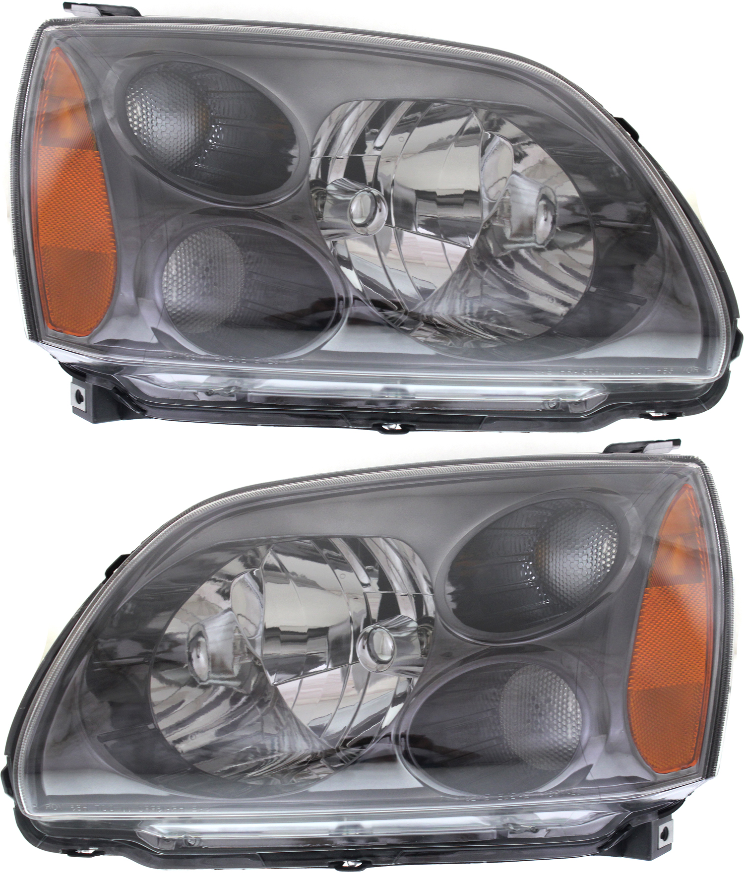 AM GALANT 04-09 HEAD LAMP RH AND LH Assembly Halogen SKU SET REPM100177 Partslink MI2503153 MI2502153 OEM 8301A560-8301A565