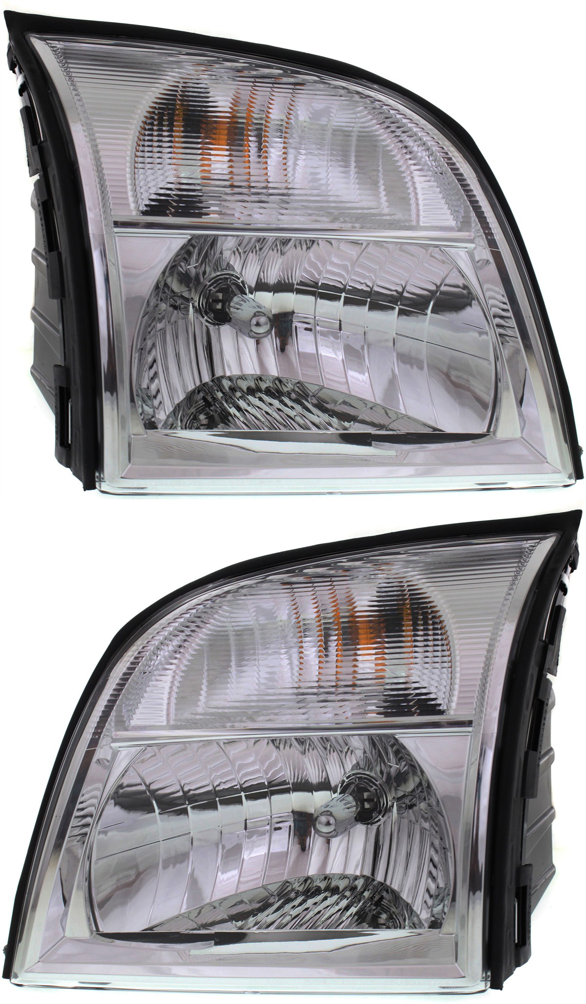 AM MOUNTAINEER 06-06 HEAD LAMP RH AND LH Assembly Halogen SKU SET REPM100391 Partslink FO2503251 FO2502251 OEM 6L9Z13008AA 6L9Z13008BA