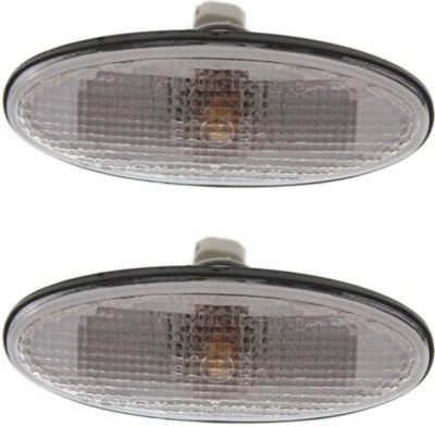 AM TRIBUTE 05-06 FRONT SIDE MARKER LAMP RH AND LH Assembly Side Repeater SKU SET REPM104905-2 Partslink MA2570104 OEM EF9151120