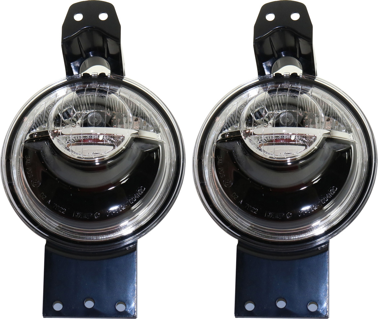 AM COOPER COUNTRYMAN 11-16 COOPER PACEMAN 13-16 PARK LAMP RH AND LH Assembly w o Fog Lights Holes SKU SET REPM106702-2 OEM 63129802199 PFM