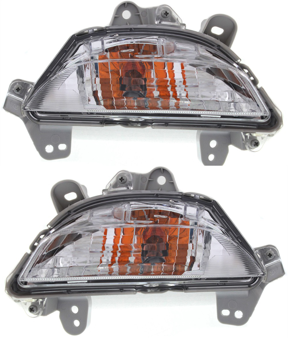 AM MAZDA 3-14-16 SIGNAL LAMP RH and LH Assembly Hatchback Sedan CAPA SKU SET REPM106917Q Partslink MA2530119C MA2531119C OEM B45A51350A B45A51360A