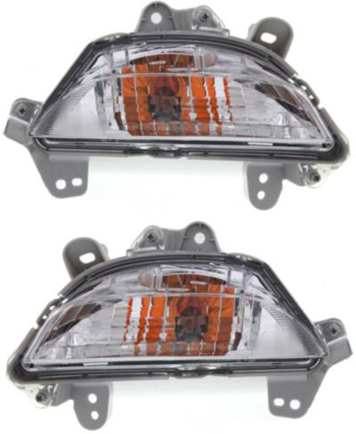 AM MAZDA 3-14-16 SIGNAL LAMP RH AND LH Assembly Hatchback Sedan SKU SET REPM106917 Partslink MA2530119 MA2531119 OEM B45A51350A B45A51360A