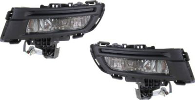 AM 3 SPORT 09-09 FRONT FOG LAMP RH AND LH Assembly Halogen 4 Door Hatchback Sport Type SKU SET REPM107503 Partslink MA2593113 MA2592113 OEM BAP151680C BAP151690C