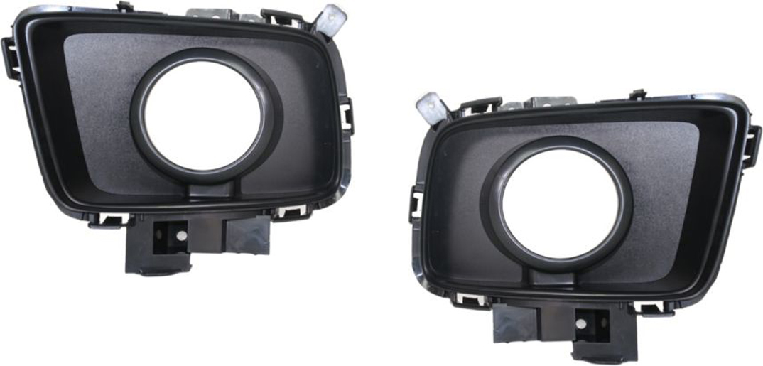 AM MAZDA 5-06-07 FRONT FOG LAMP MOLDING RH AND LH Primed SKU SET REPM107533 Partslink MA1038101 MA1039101 OEM C24750C11D C24750C21D