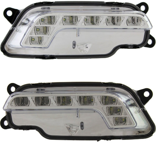 AM E CLASS 10-16 DRIVING LAMP RH AND LH Assembly w Light Pkg Sdn 10-13 Cpe Conv Wgn SKU SET REPM107537 Partslink MB2563100 MB2562100 OEM 2128200856-2128200756