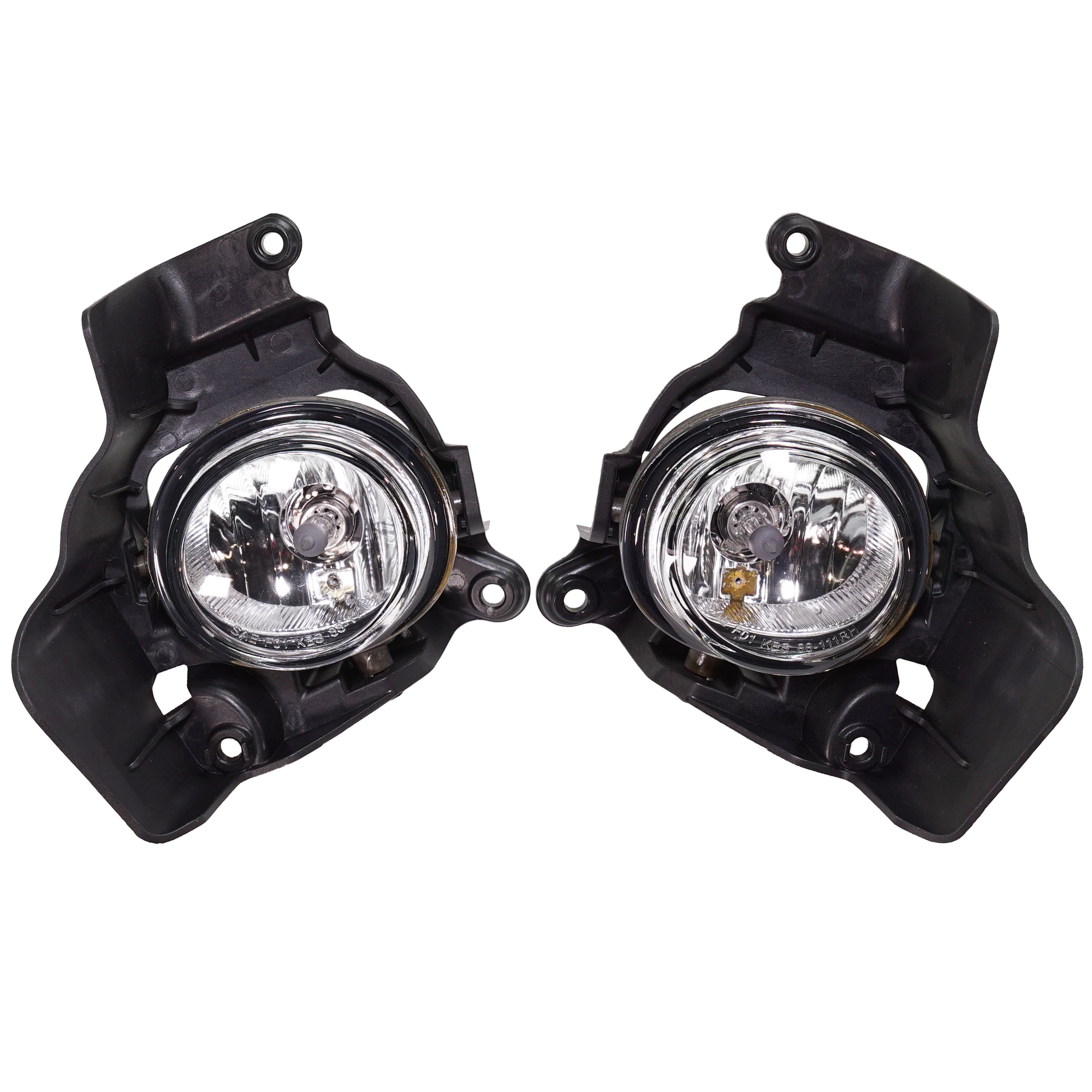 AM MAZDA 2-11-14 FRONT FOG LAMP RH AND LH Assembly Halogen SKU SET REPM107567 Partslink MA2592121 MA2593121 OEM DR6151680A DR6151690A