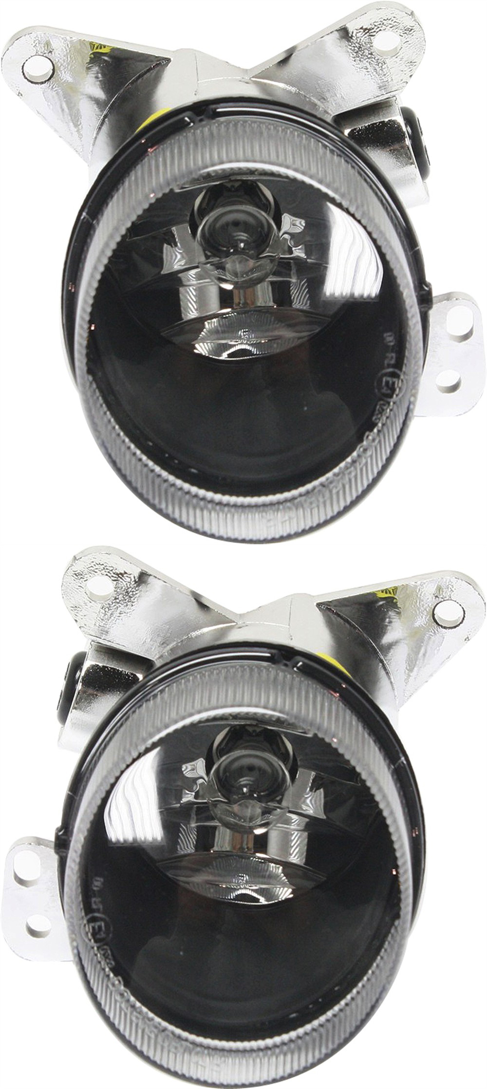AM E CLASS 10-16 DRIVING LAMP RH AND LH Assembly Cpe w o Cornering Lights 10-13 w o Light Pkg Sdn 11-13 Conv Wgn CAPA SKU SET REPM107591Q Partslink MB2549100 MB2548100 OEM 212820045664-2128200456-212820