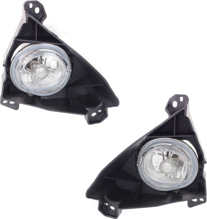 AM MAZDA 5-13-17 FRONT FOG LAMP RH AND LH Assembly Halogen SKU SET REPM107595 Partslink MA2593126 MA2592126 OEM C59751680A C59751690A