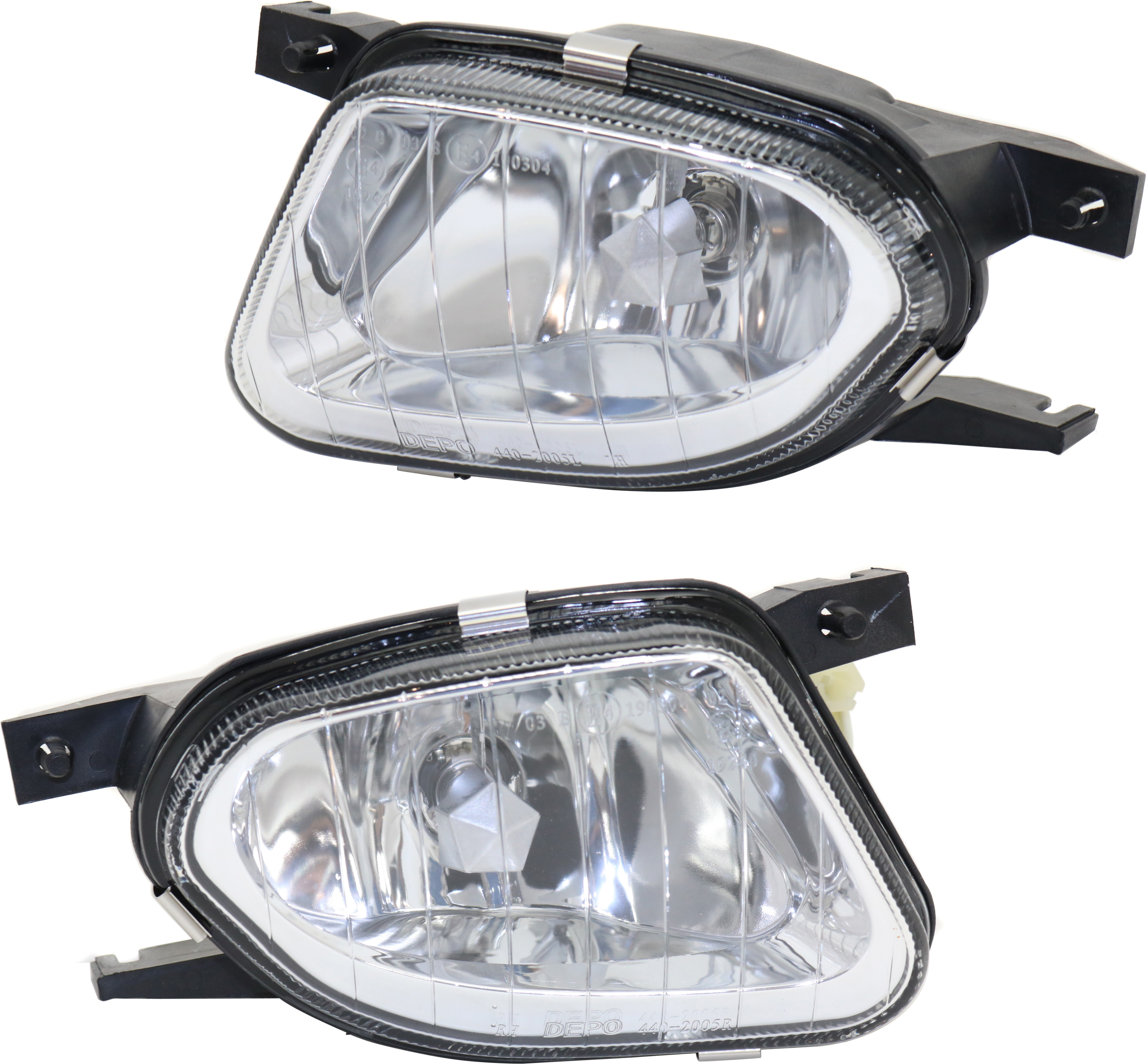 AM SPRINTER 2500 SPRINTER 3500-10-13 FRONT FOG LAMP RH AND LH Assembly Halogen SKU SET REPM107701 Partslink MB2593125 MB2592125 OEM 906820095664-906820085664