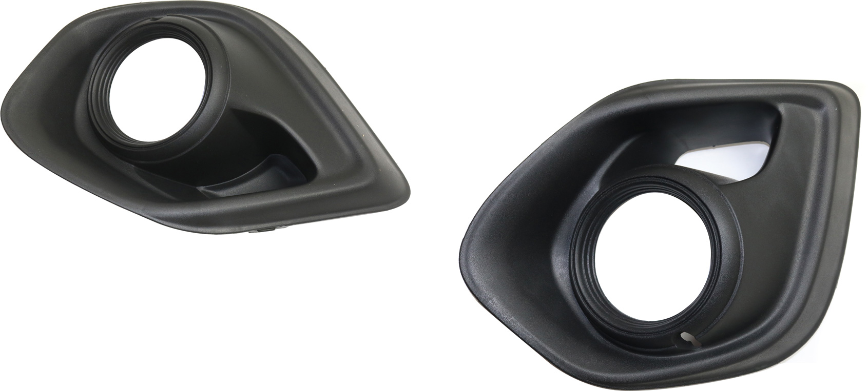 AM OUTLANDER SPORT RVR 13-15 FRONT FOG LAMP MOLDING RH AND LH Primed SKU SET REPM108027 Partslink MI1039118 MI1038118 OEM 8321A514-8321A521