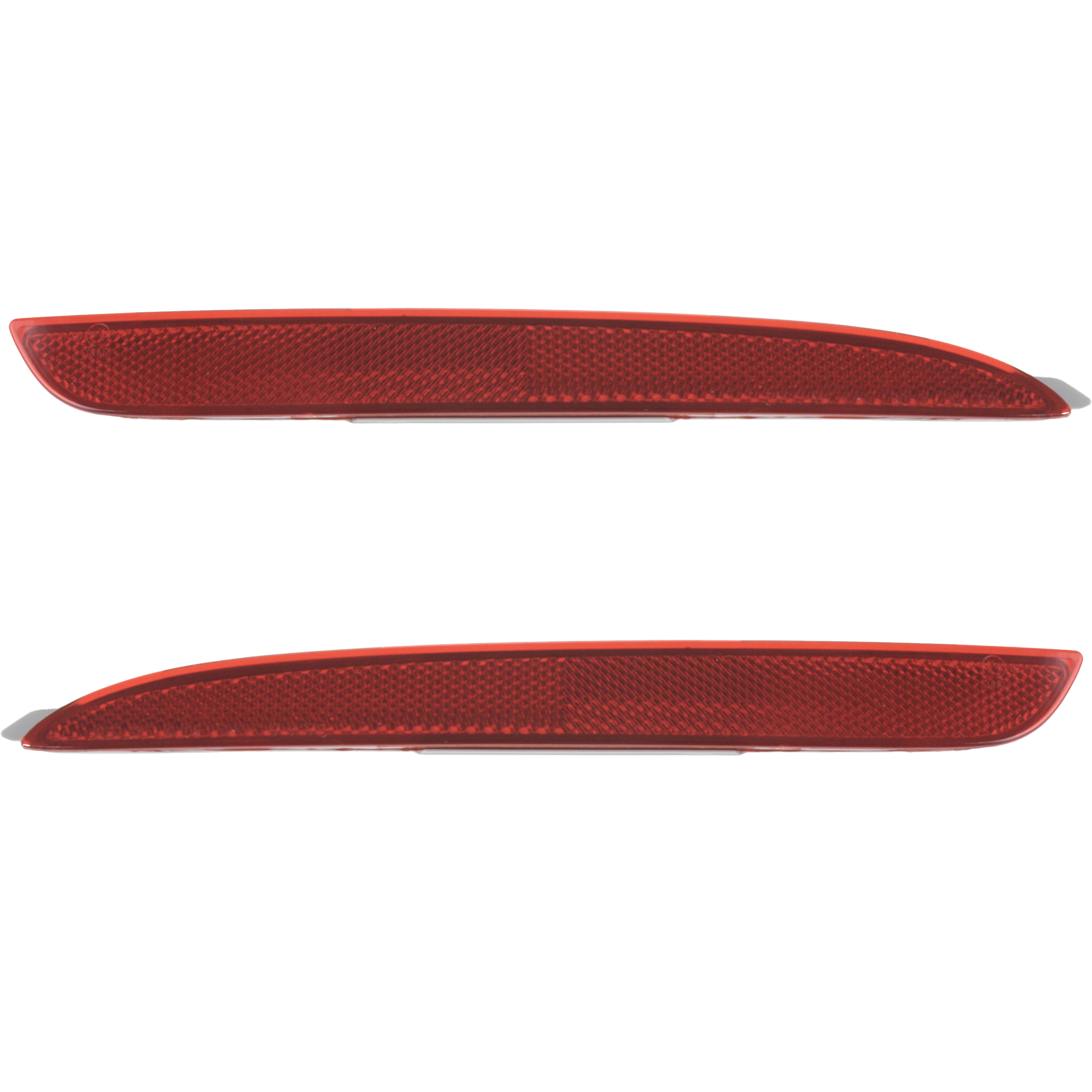 AM MAZDA 3-10-13 REAR BUMPER REFLECTOR RH AND LH SKU SET REPM108101 Partslink MA2831100 MA2830100 OEM BBM4515L0C BBM4515M0C