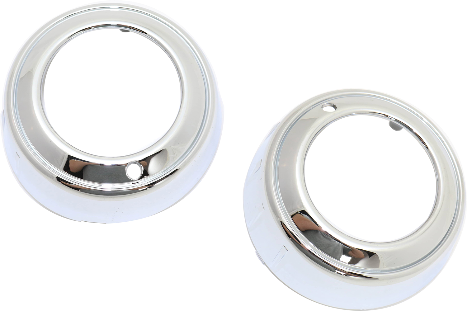 AM OUTLANDER 12-13 FRONT FOG LAMP MOLDING RH AND LH Chrome Opening Cover w Fog Light Holes SKU SET REPM108203