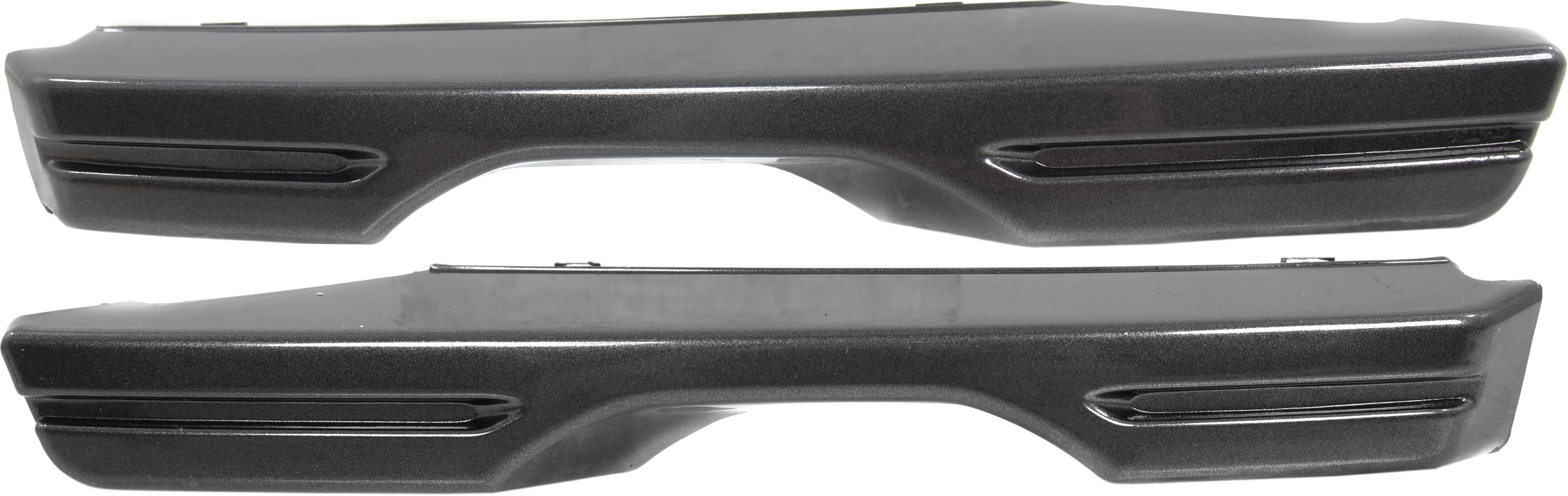 AM CX 5-16-16 FRONT FOG LAMP MOLDING RH AND LH Upper Primed w Standard Type Fog Lights SKU SET REPM108211 Partslink MA1047100 MA1046100 OEM KA0J50C12 KA0J50C22