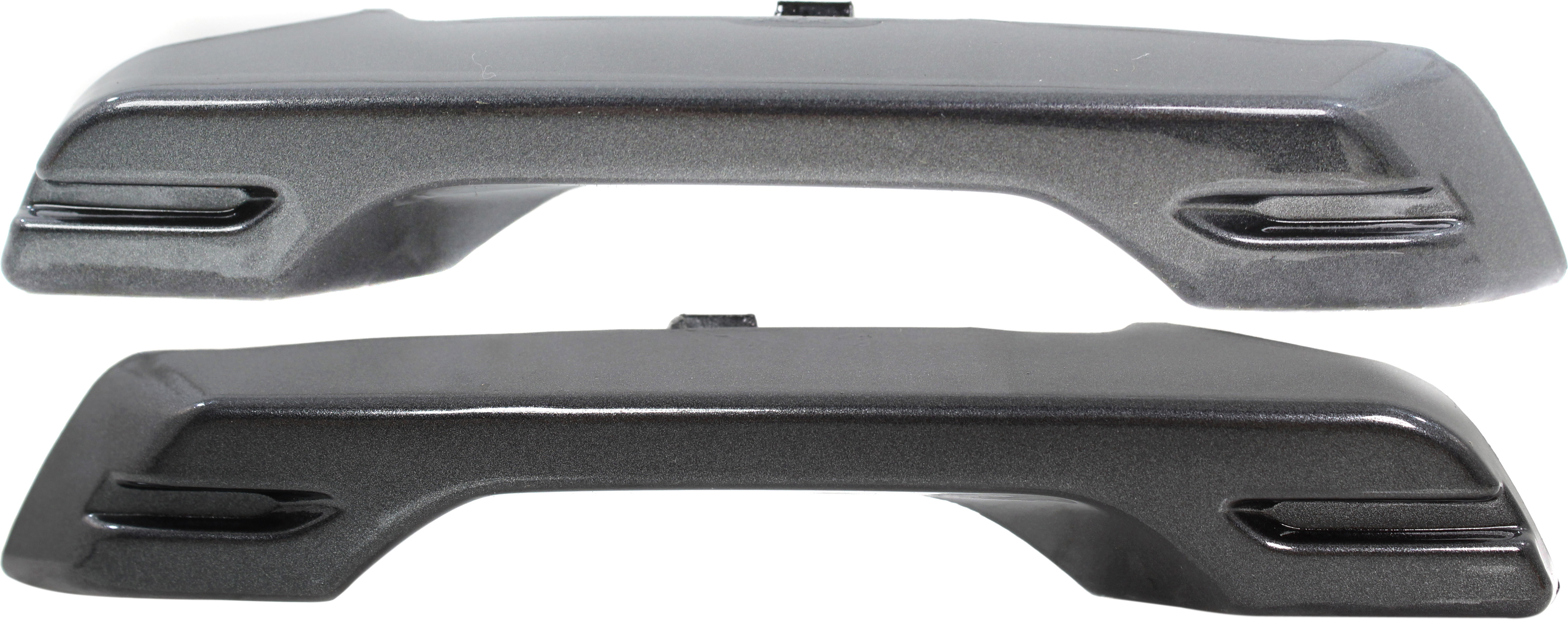 AM CX 5-16-16 FRONT FOG LAMP MOLDING RH AND LH Lower Primed w Standard Type Fog Lights SKU SET REPM108213 Partslink MA1047101 MA1046101 OEM KA0J50C13 KA0J50C23