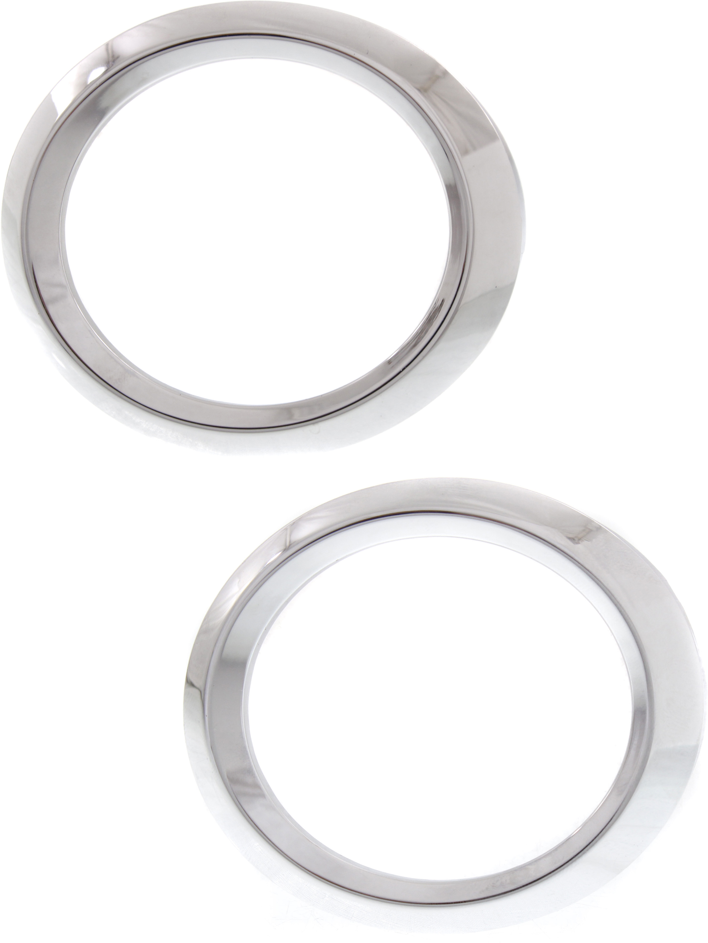 AM E CLASS 10-13 FRONT FOG LAMP MOLDING RH AND LH Chrome w o AMG Pkg. and DL Sdn Wgn Convertible Coupe w AMG and w o DL SKU SET REPM108223 Partslink MB1039166 MB1038166 OEM 2128850874-2128850774