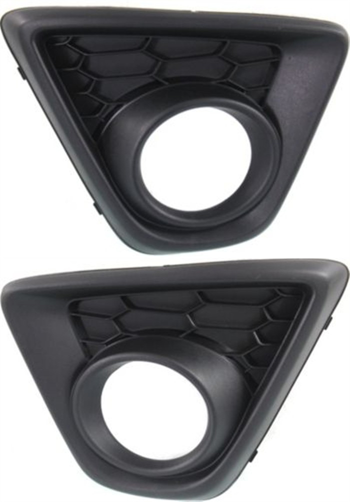 AM CX 5-13-15 FRONT FOG LAMP MOLDING RH AND LH Primed SKU SET REPM108618 Partslink MA1039112 MA1038112 OEM KD5350C11 KD5350C21