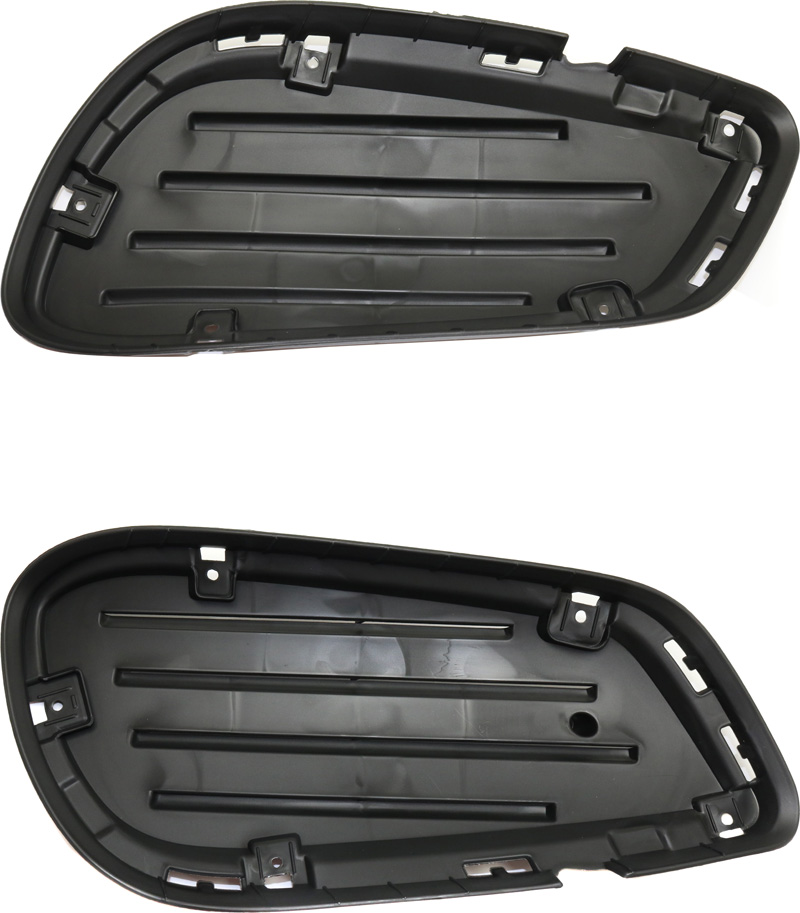 AM S400-10-13 E CLASS 14-16 FRONT FOG LAMP COVER RH AND LH Textured Black SKU SET REPM108653 Partslink MB1039158 MB1038158 OEM 2128852823-2128852723