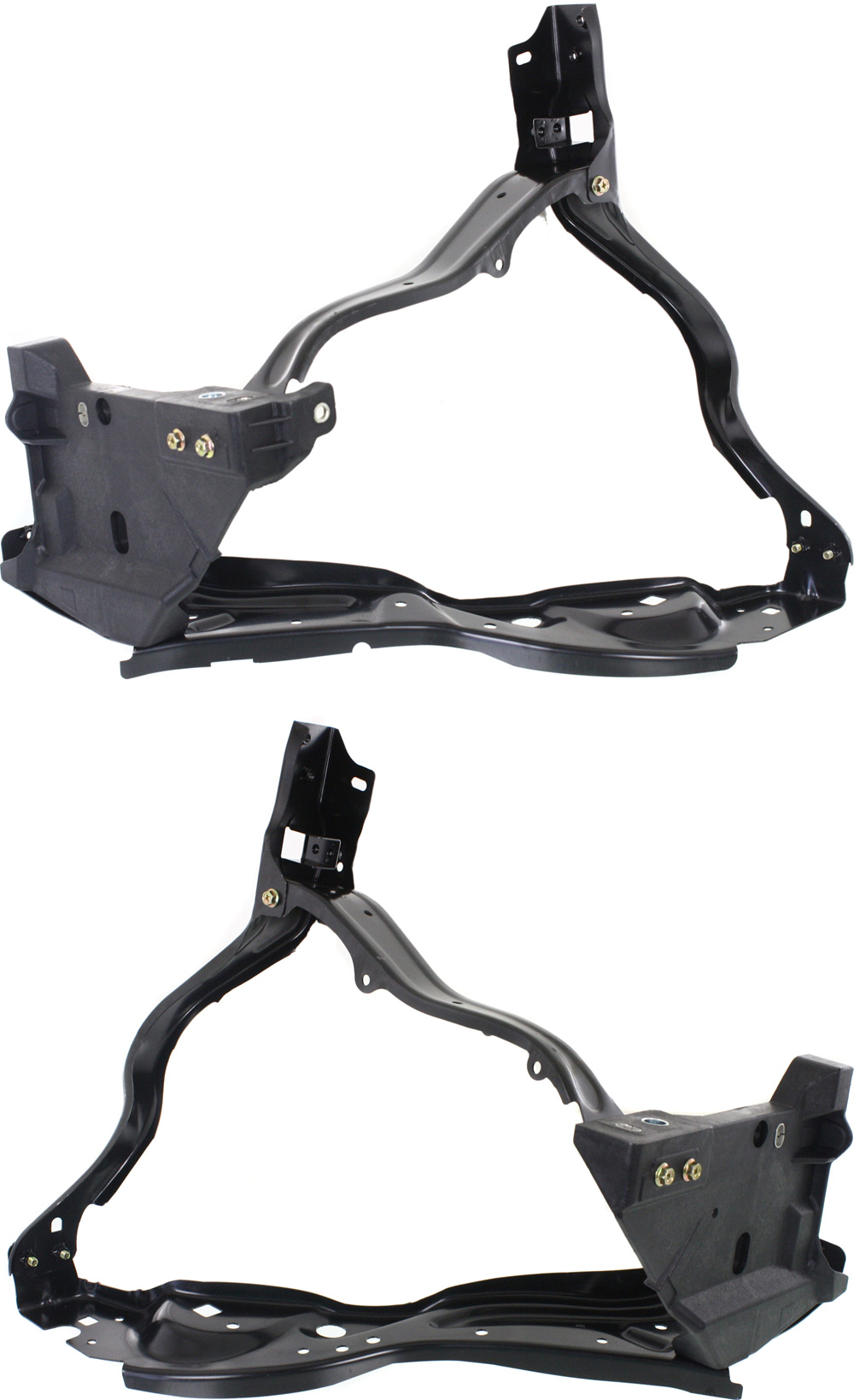 AM E CLASS 14-16 HEAD LAMP BRACKET RH AND LH Set of 2 SKU SET REPM109903 Partslink MB1221117 MB1221118 OEM 2126204700-2126204600