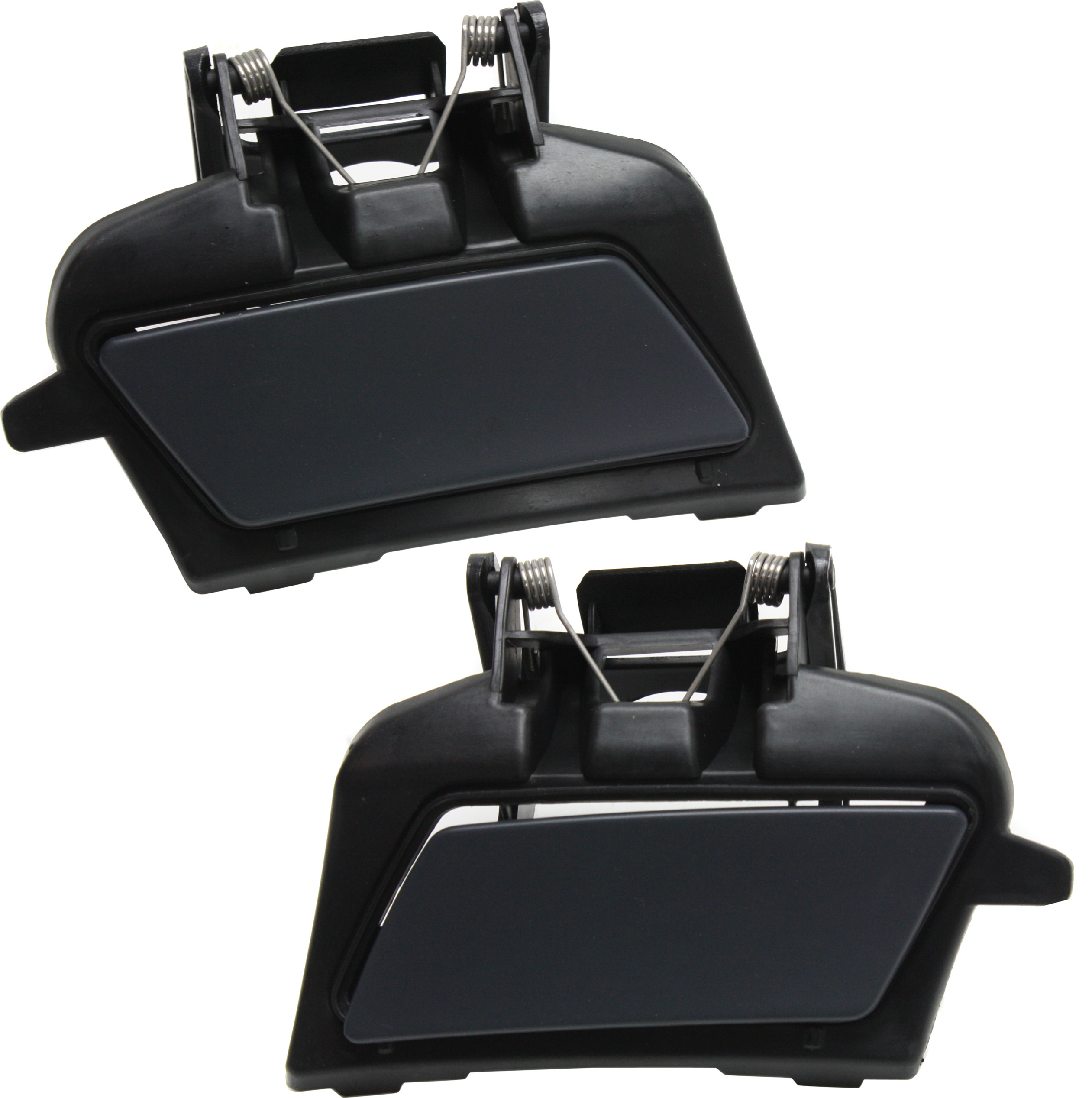 AM ML CLASS 06-07 HEADLIGHT WASHER COVER RH AND LH Primed Gray w o AMG Styling Pkg. SKU SET REPM110101 Partslink MB1049112 MB1048112 OEM 1648600208-1648600108