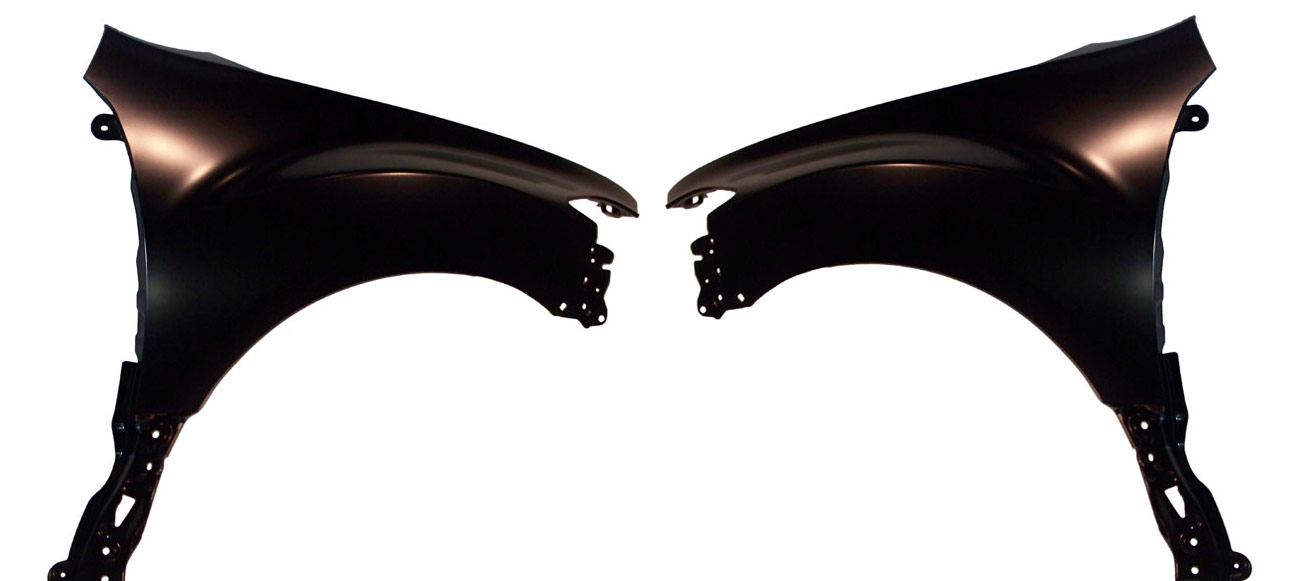 AM MAZDA 6-09-13 FRONT FENDER RH AND LH Primed USA Built Vehicle Steel CAPA SKU SET REPM220105Q Partslink MA1241160C MA1240160C OEM GS3L52110A GS3L52210A