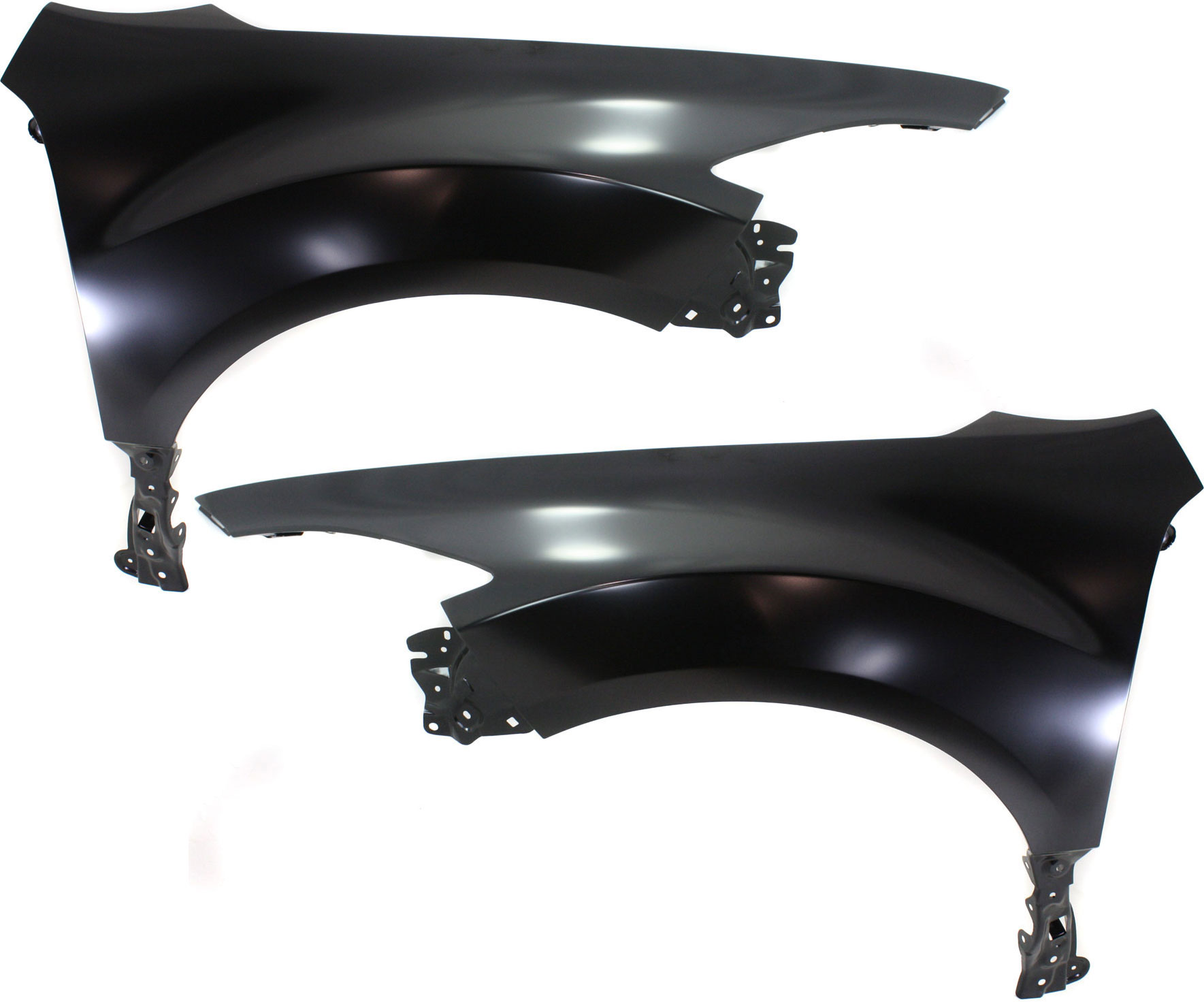 AM MAZDA 6-09-13 FRONT FENDER RH AND LH Primed USA Built Vehicle Steel SKU SET REPM220105 Partslink MA1241160 MA1240160 OEM GS3L52110A GS3L52210A