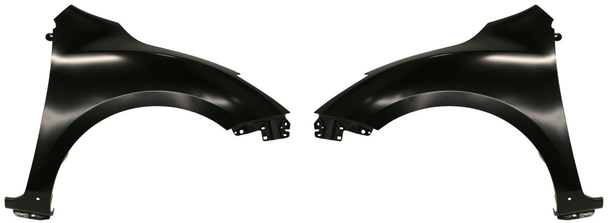 AM MAZDA 3-10-13 FRONT FENDER RH AND LH Primed Hatchback 2.0L 2.5L Eng. w o Stone Guard and Side Signal Light SKU SET REPM220107 Partslink MA1241161 MA1240161 OEM BBY45211Y BBY45221Y