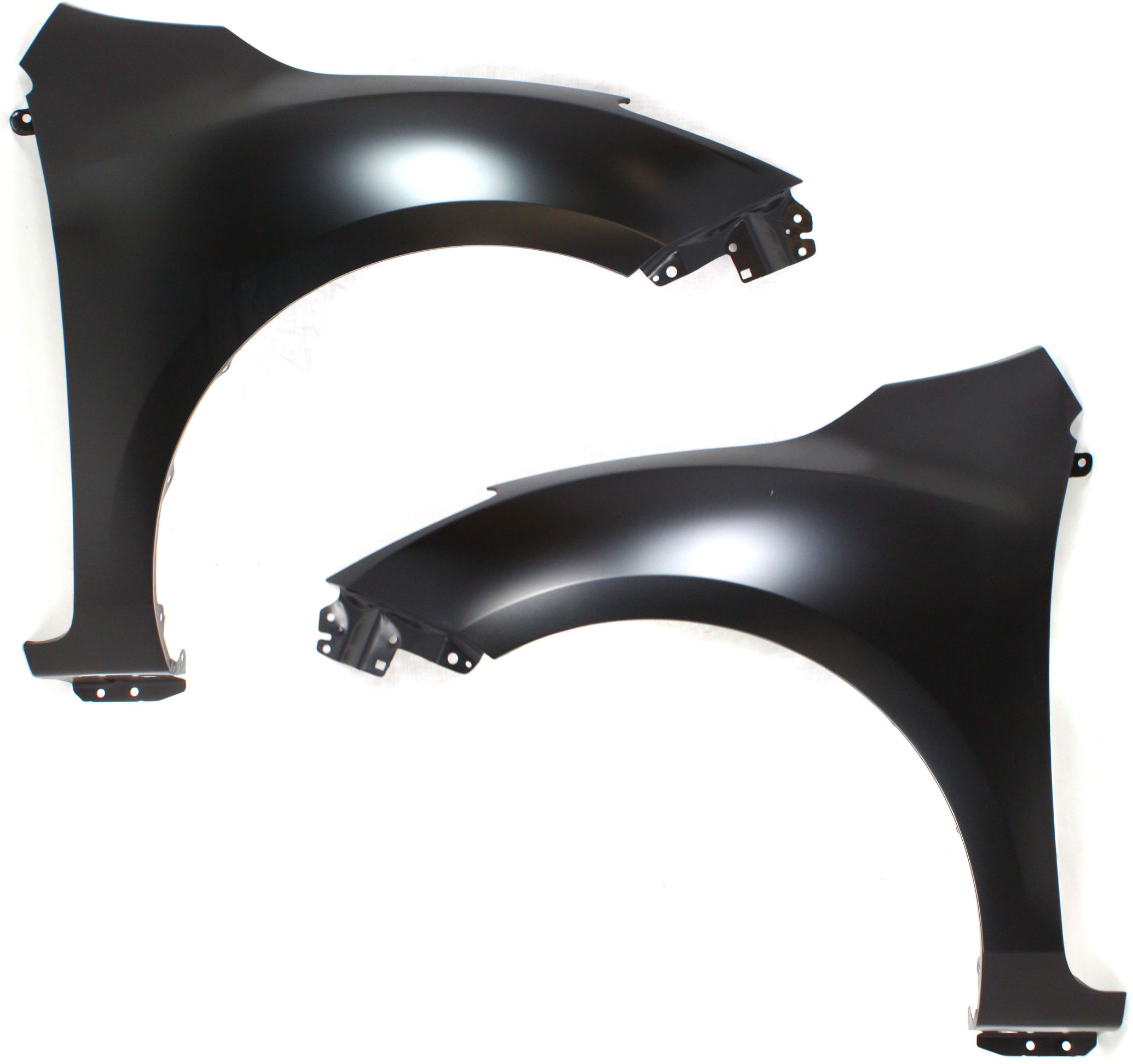 AM MAZDA 3-10-13 FRONT FENDER RH AND LH Primed Hatchback 2.0L 2.5L Eng. Sedan w Stone Guard w o Side Signal Light SKU SET REPM220109 Partslink MA1240163 MA1241163 OEM BBM452111B BBM452211B