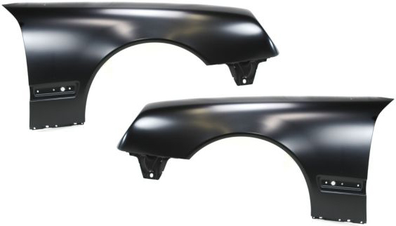 AM E CLASS 00-03 FRONT FENDER RH AND LH Primed Sedan 00-02 w o AMG Pkg Wagon Steel SKU SET REPM220115 Partslink MB1241126 MB1240126 OEM 2108801618-2108801518