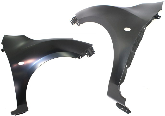 AM MAZDA 3-10-11 FRONT FENDER RH AND LH Primed Hatchback 2.0L 2.5L Eng. Sedan w Stone Guard and Side Signal Light SKU SET REPM220125 Partslink MA1241162 MA1240162 OEM BBP852111B BBP852211B