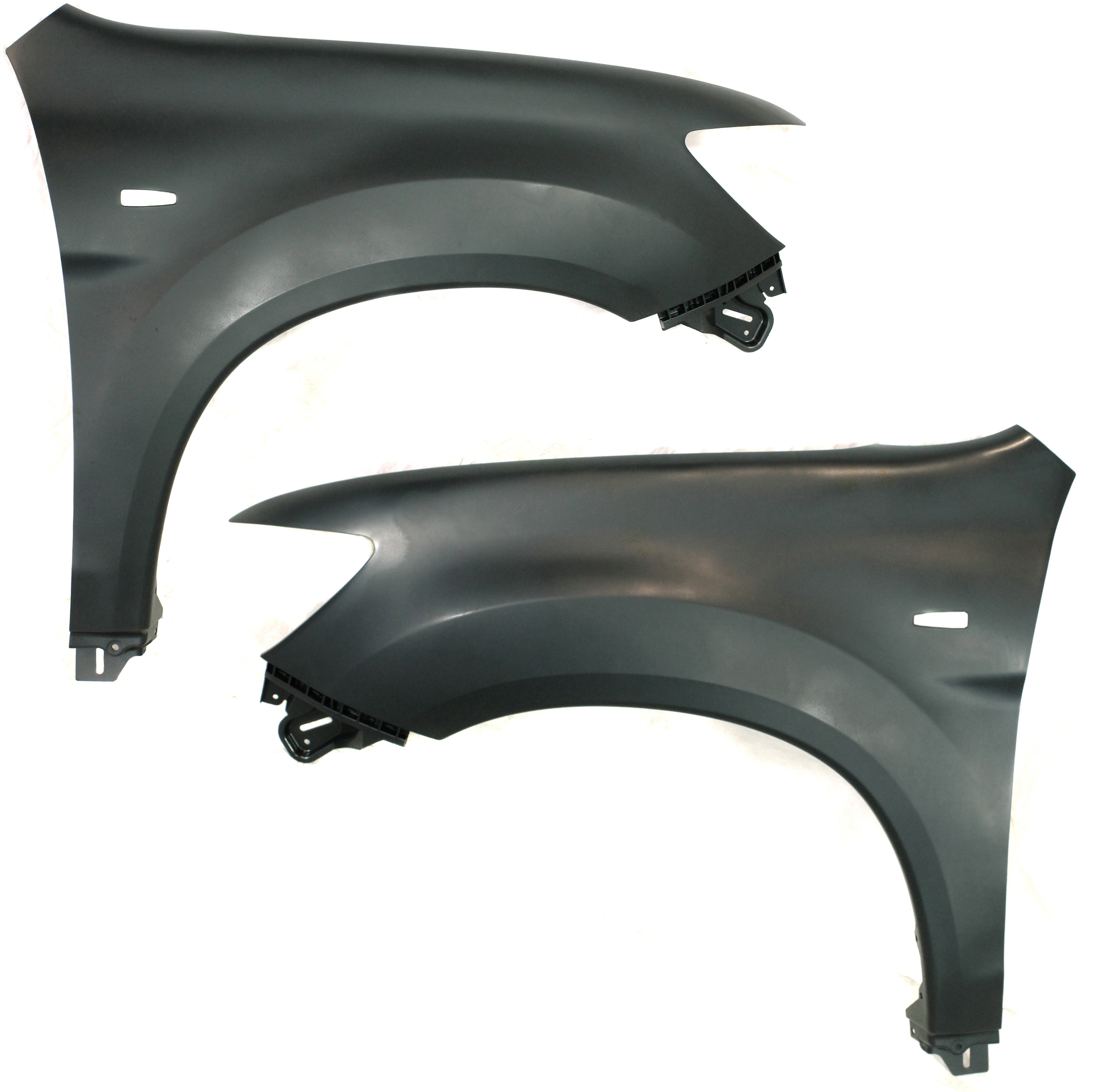 AM OUTLANDER SPORT RVR 11-15 FRONT FENDER RH AND LH Primed SKU SET REPM220133 Partslink MI1241175 MI1240175 OEM 5220J228-5220J227