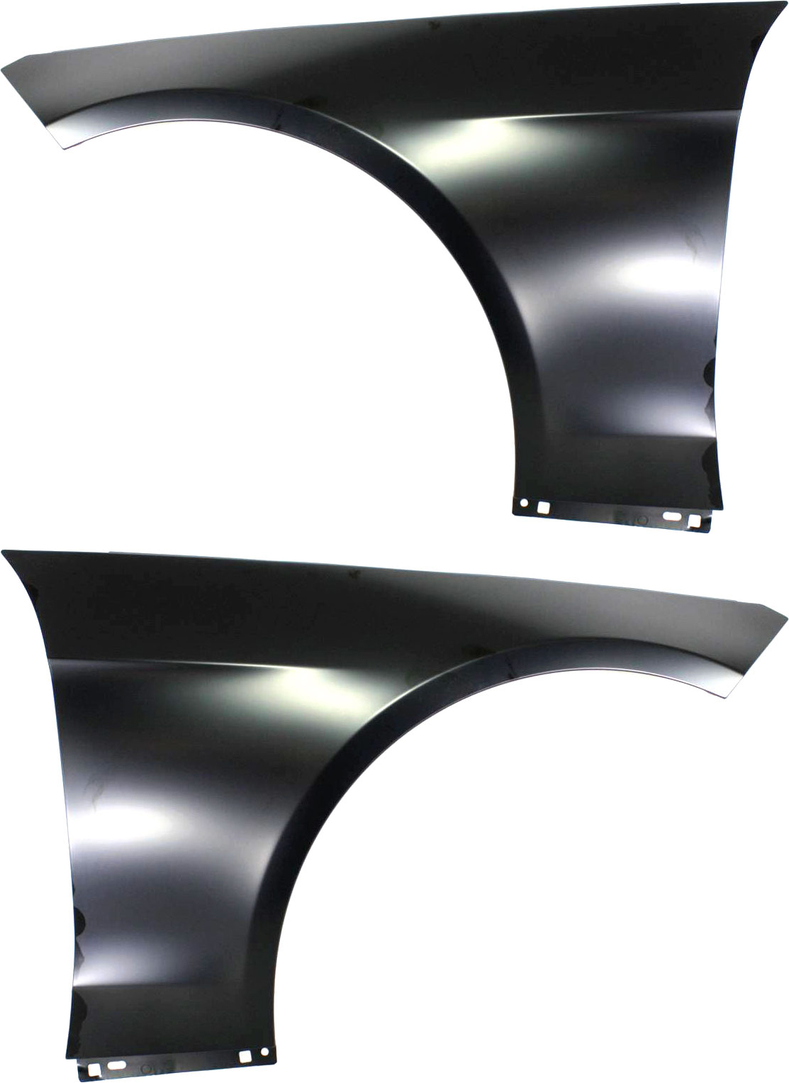 AM E CLASS 10-16 FRONT FENDER RH AND LH Primed Sedan Wagon Aluminum SKU SET REPM220135 Partslink MB1240134 MB1241134 OEM 2128801118-2128801218