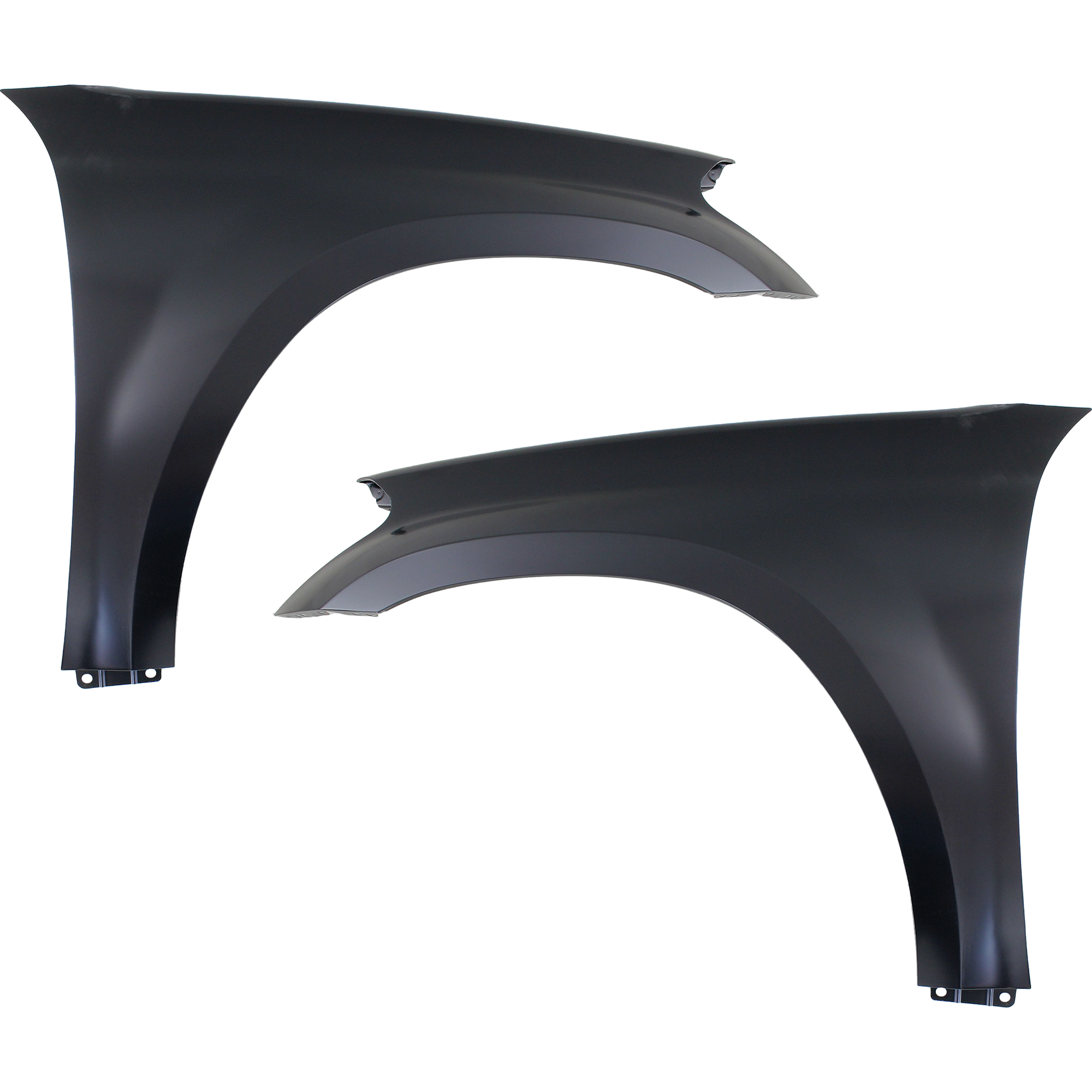 AM GL CLASS 07-12 FRONT FENDER RH AND LH Primed Steel CAPA SKU SET REPM220147Q Partslink MB1241141C MB1240141C OEM 1648800206-1648800106