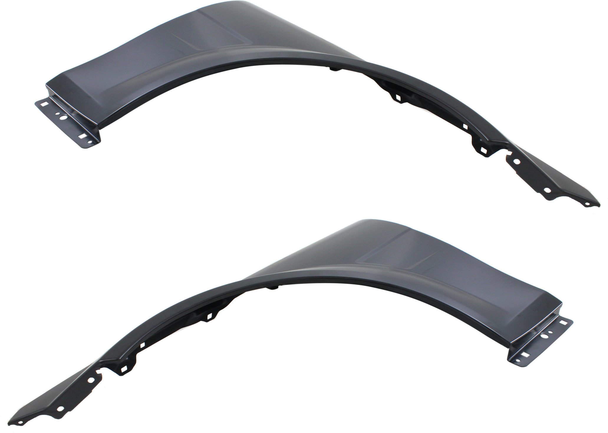 AM C63 AMG 08-15 FRONT FENDER RH AND LH Primed 08-14 Sedan 12-15 Coupe Steel SKU SET REPM220193 Partslink MB1240140 MB1241140 OEM 2048800718 PFM 2048800818 PFM