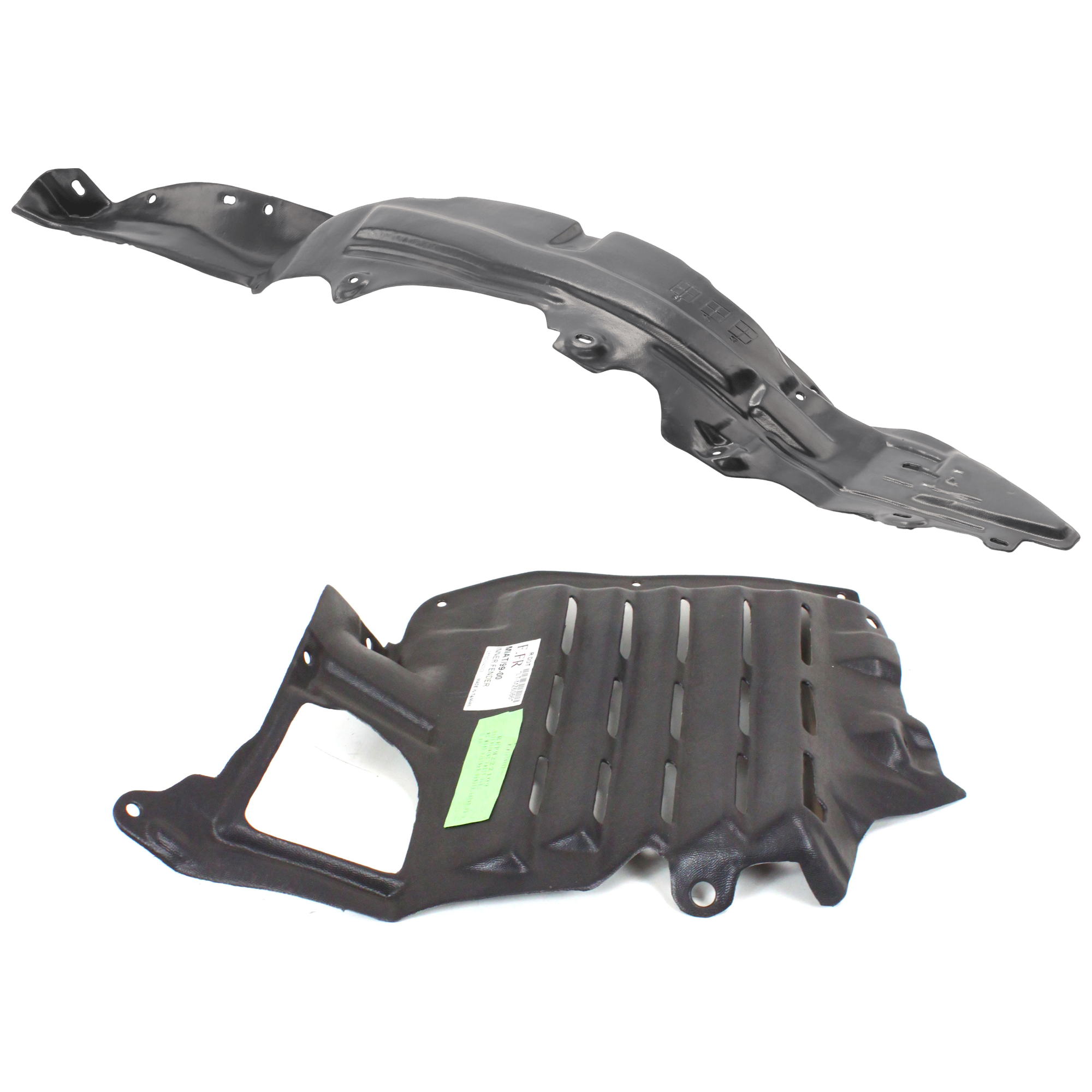 AM Fender Liner SKU SET REPM222109 A Partslink MA1248122 MA1251111 OEM NC1056132E NC1056141F
