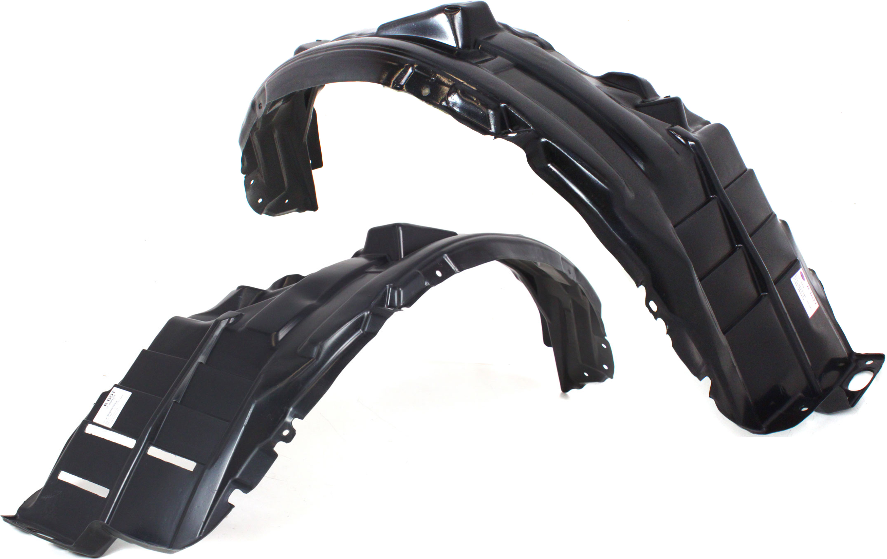 AM OUTLANDER 07-13 FRONT FENDER LINER RH AND LH SKU SET REPM222113 Partslink MI1248122 MI1249122 OEM 5370A953-5370A954