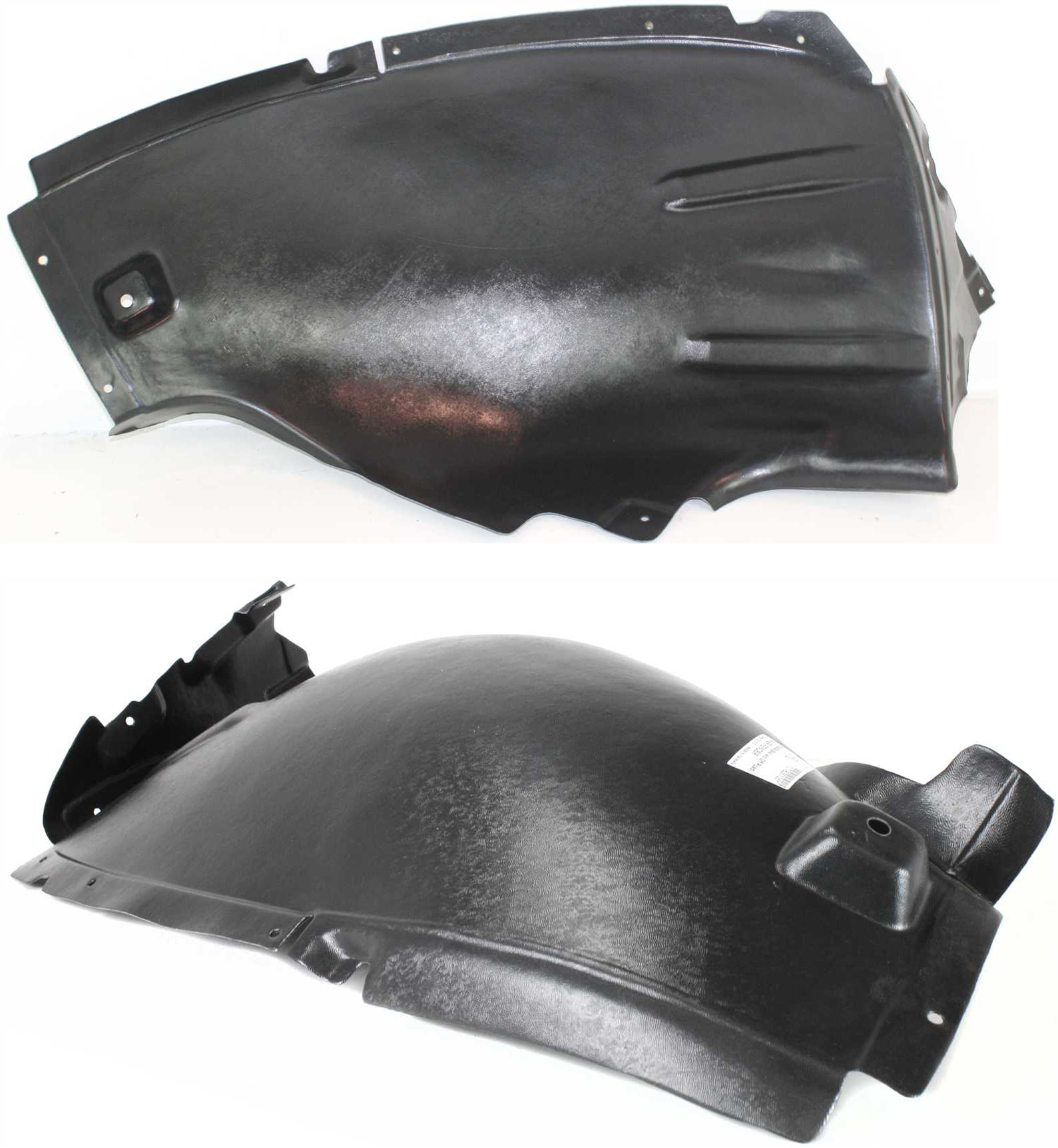 AM ML CLASS 06-11 FRONT FENDER LINER RH AND LH Front Section SKU SET REPM222123 Partslink MB1249125 MB1248125 OEM 1648802805-1648802705