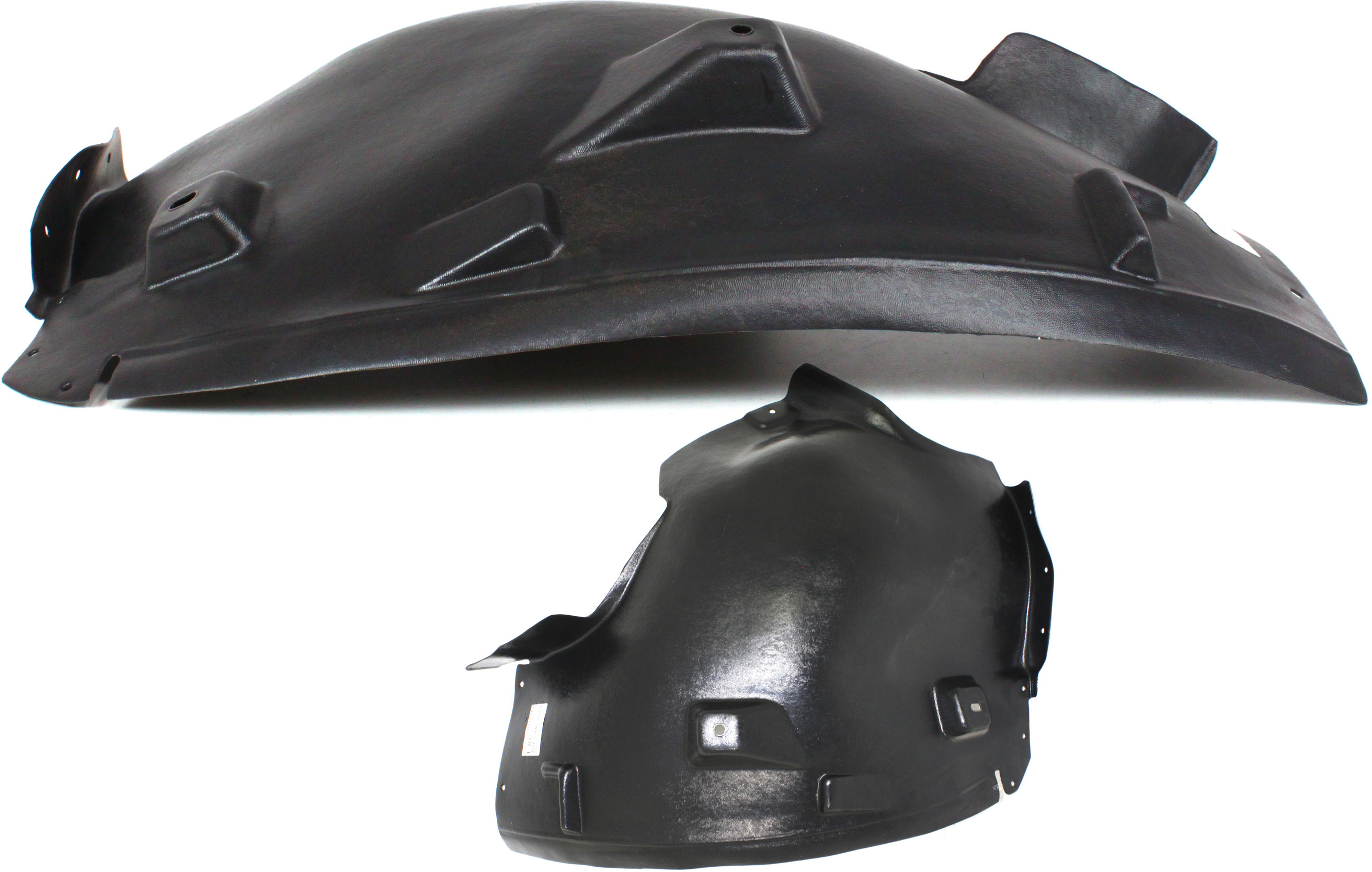 AM ML CLASS 06-11 FRONT FENDER LINER RH AND LH Rear Section SKU SET REPM222125 Partslink MB1249126 MB1248126 OEM 1648841022-1648840922