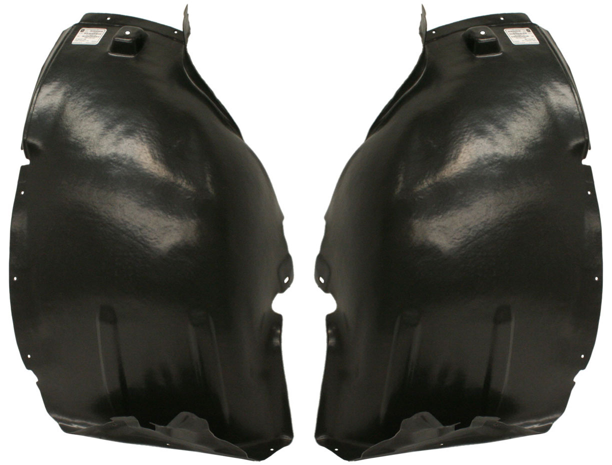 AM GL CLASS 07-12 FRONT FENDER LINER RH AND LH Front Section SKU SET REPM222129 Partslink MB1249123 MB1248123 OEM 1648803005-1648802905