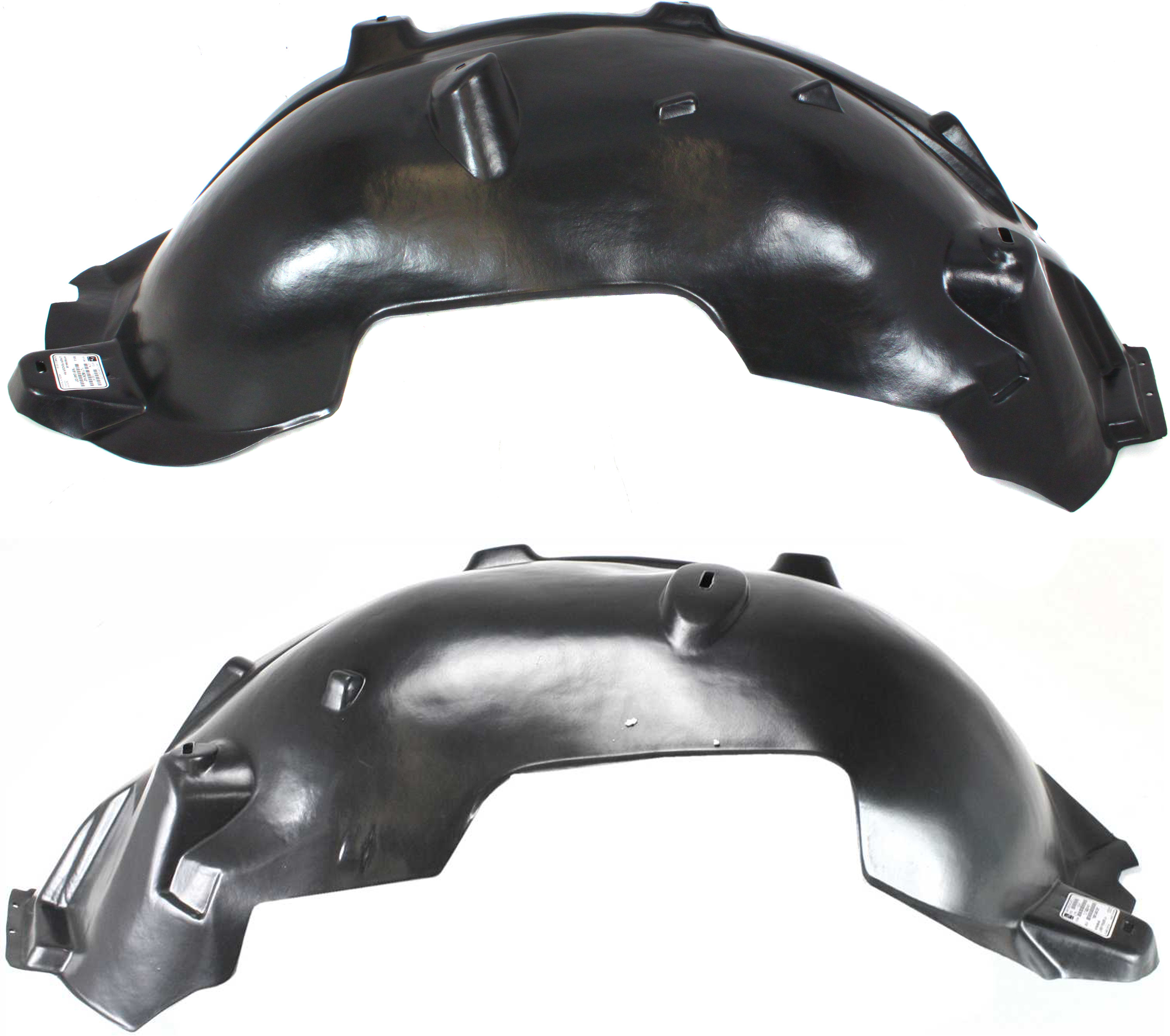 AM ML CLASS 99-05 FRONT FENDER LINER RH AND LH SKU SET REPM222133 Partslink MB1248120 MB1249120 OEM 1638840722-1638840822