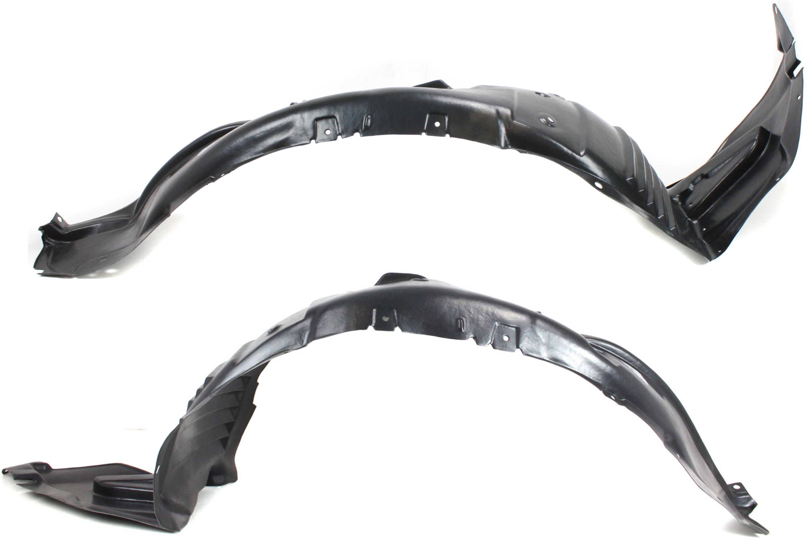 AM MAZDA 6-09-11 FRONT FENDER LINER RH AND LH 16 In. Wheels SKU SET REPM222135 Partslink MA1249134 MA1248134 OEM GS3L56130D GS3L56130C GS3L5614