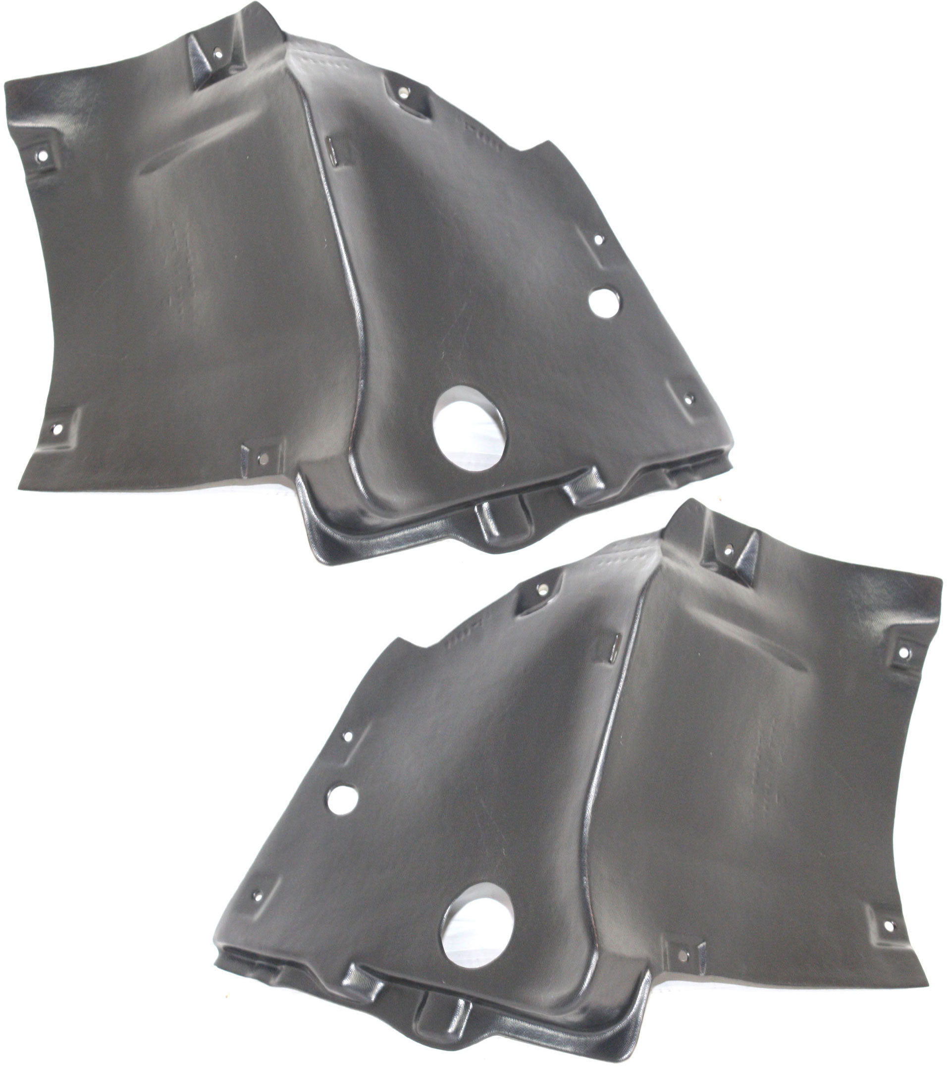 AM CLK CLASS 03-05 FRONT FENDER LINER RH AND LH Front Lower Section 209 Chassis SKU SET REPM222153 Partslink MB1249139 MB1248139 OEM 2098840422-2098840322