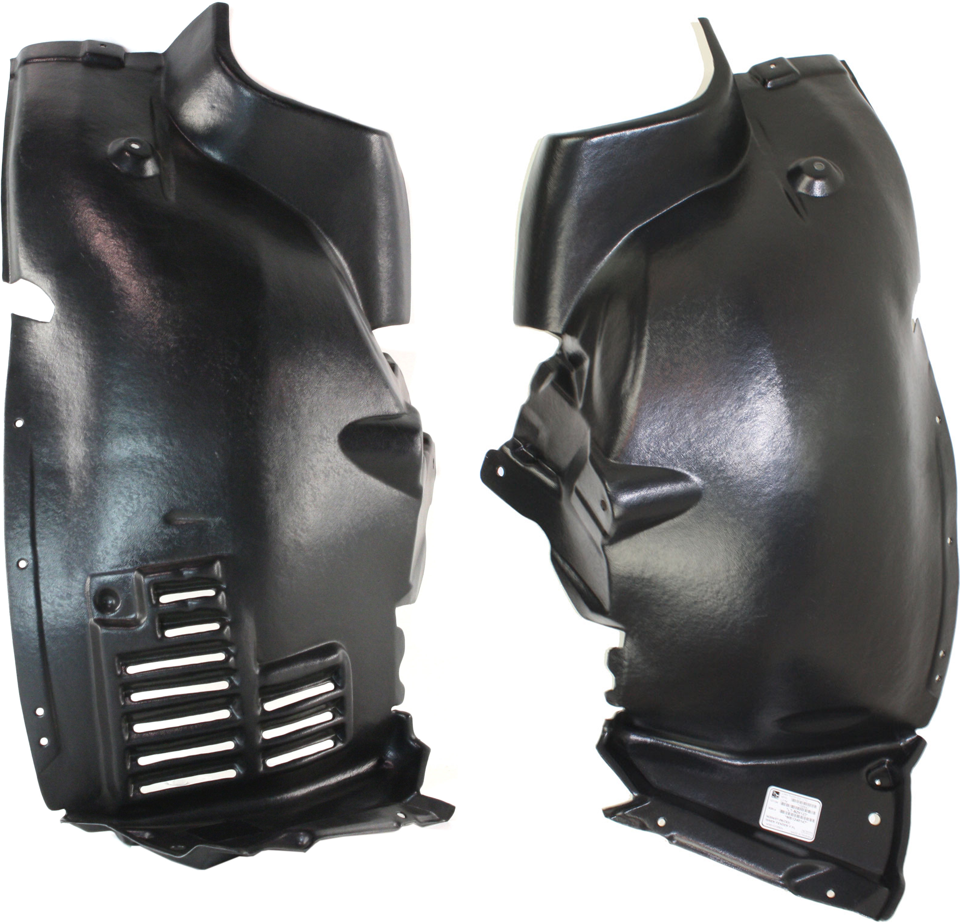AM C63 AMG 08-15 FRONT FENDER LINER RH AND LH Front Section SKU SET REPM222173 Partslink MB1248147 MB1249147 OEM 2046900930-2046901030