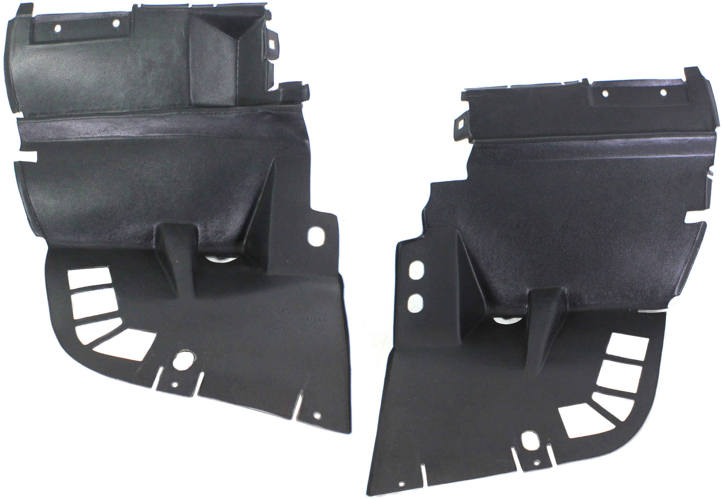 AM SL CLASS 96-02 FRONT FENDER LINER RH AND LH Front Section SKU SET REPM222309 Partslink MB1251114 MB1250114 OEM 1298841235-1298841135