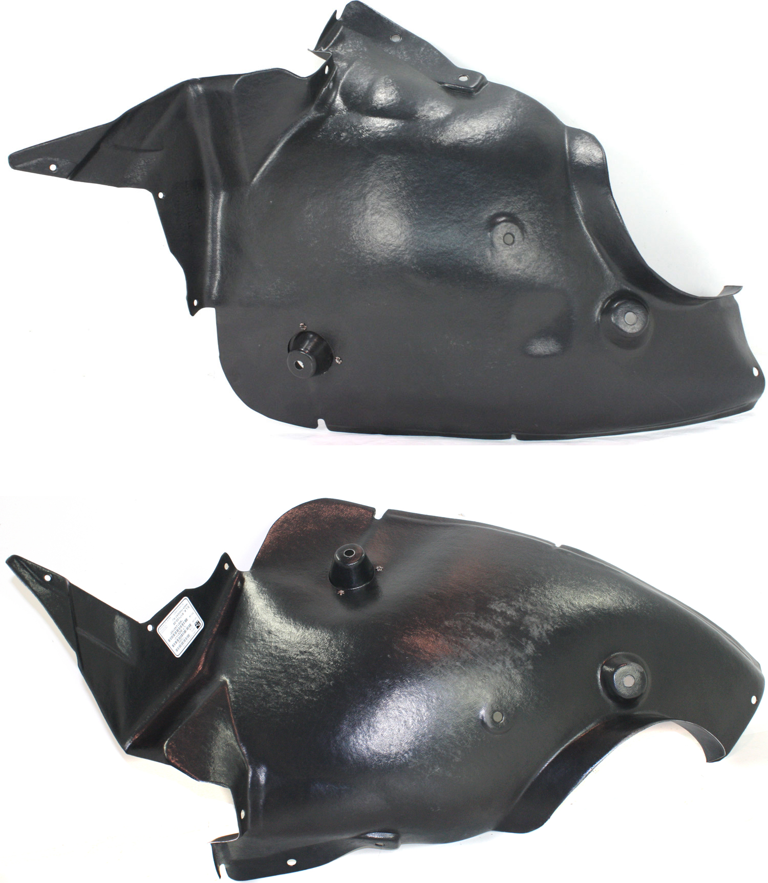 AM SLK CLASS 05-11 FRONT FENDER LINER RH AND LH Rear Section SKU SET REPM222323 Partslink MB1249155 MB1248155 OEM 17-169-818-301-716-900-000