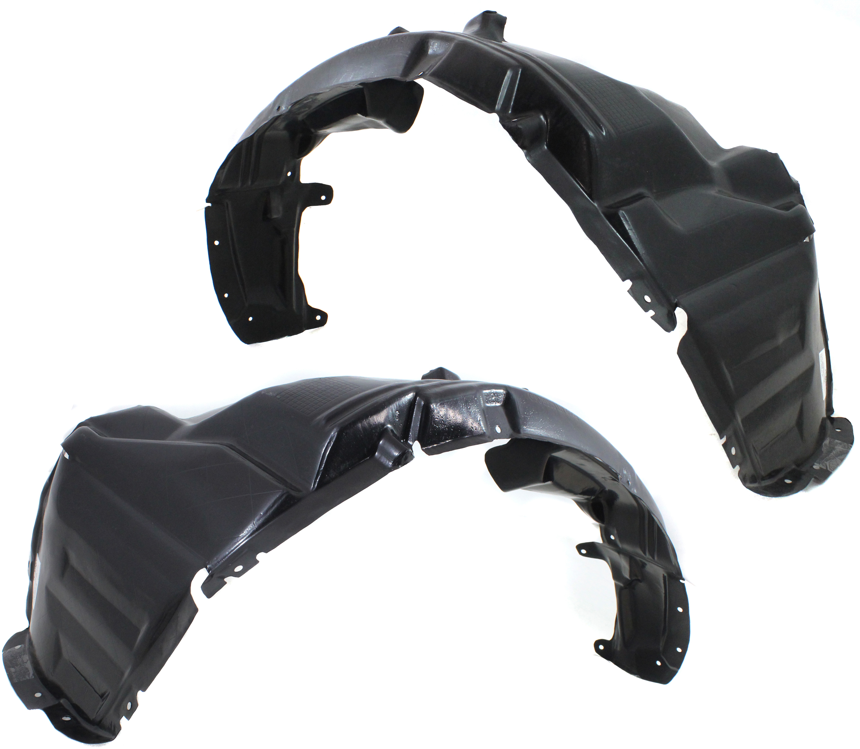 AM OUTLANDER 03-06 FRONT FENDER LINER RH AND LH SKU SET REPM222341 Partslink MI1248118 MI1249118 OEM MN133147 MN133148