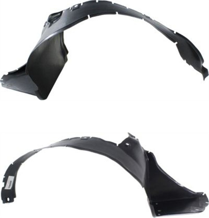 AM SLK CLASS 98-04 FRONT FENDER LINER RH AND LH Rear Section SKU SET REPM222345 Partslink MB1248115 MB1249115 OEM 1706980130-1706980230