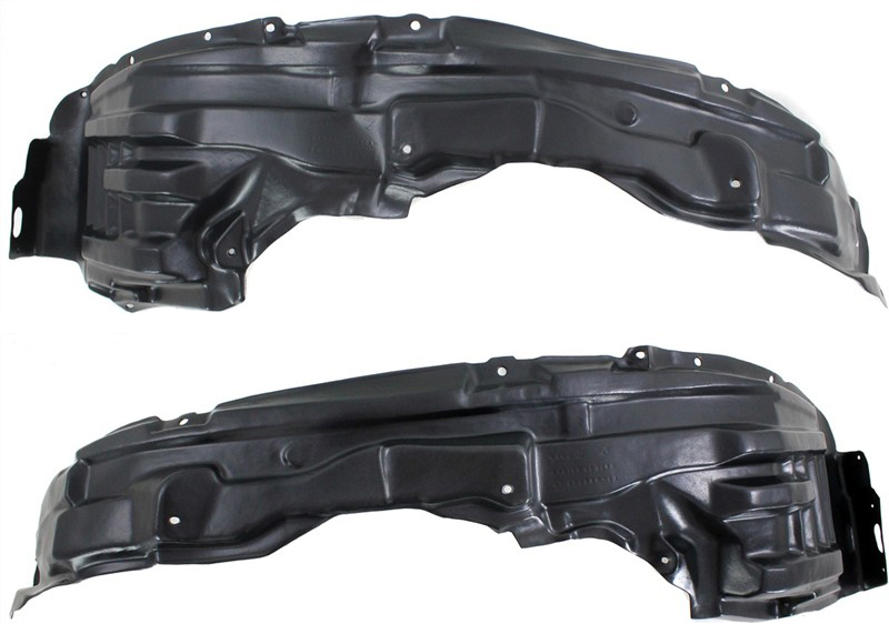 AM OUTLANDER SPORT RVR 11-17 FRONT FENDER LINER RH AND LH w o Insulation Foam SKU SET REPM222349 Partslink MI1249126 MI1248126 OEM 5370C178-5370A754-5370A753-537