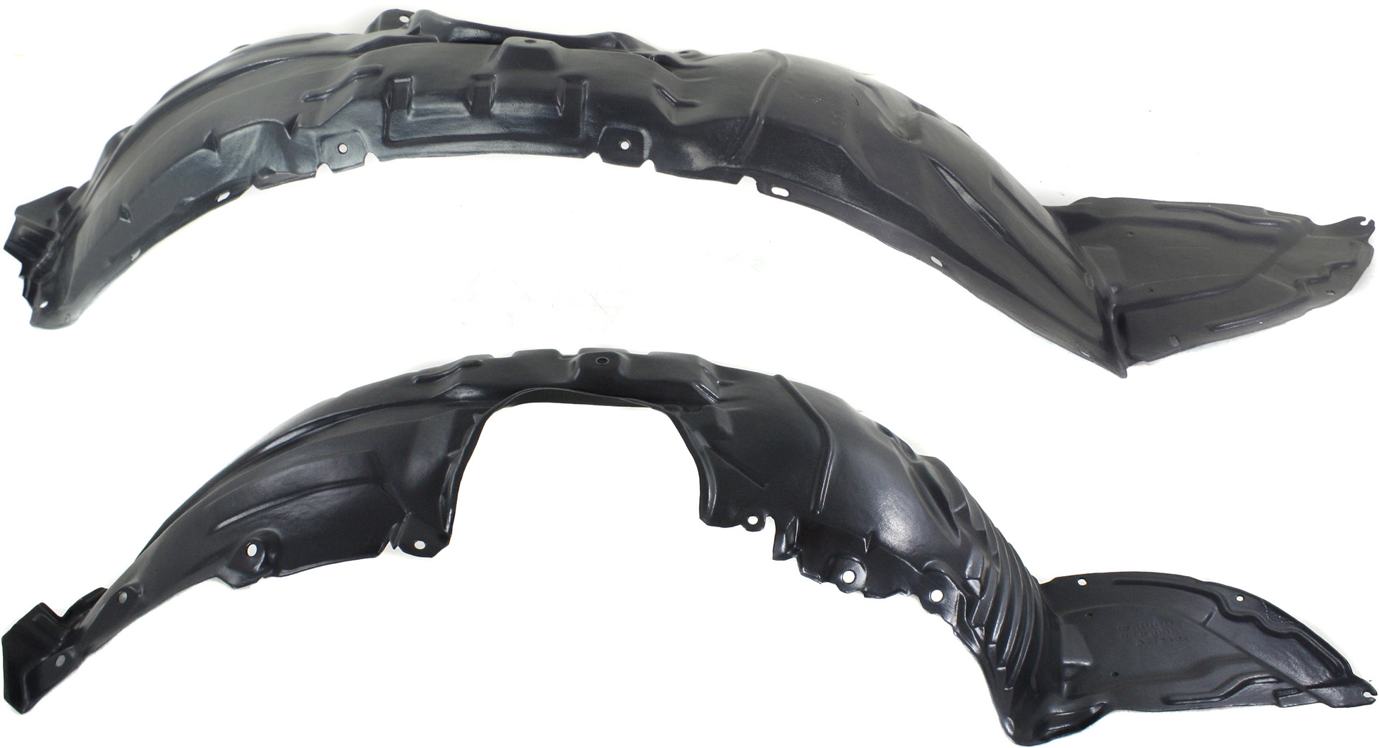 AM MAZDA 3-10-13 FRONT FENDER LINER RH AND LH 2.5L Eng. SKU SET REPM222357 Partslink MA1249139 MA1248139 OEM BFD156130 BFD156140