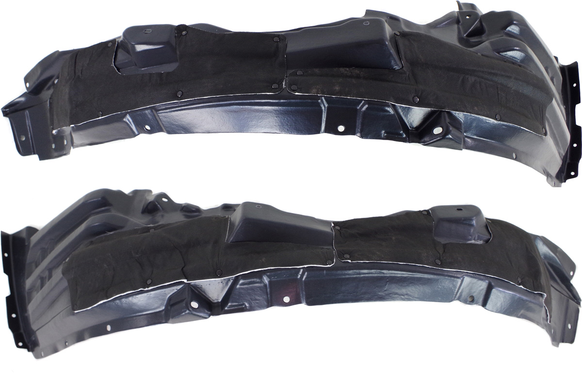 AM OUTLANDER 14-20 FRONT FENDER LINER RH AND LH Vacuum Form From 11-13 SKU SET REPM222371 Partslink MI1248129 MI1249129 OEM 5370B881-5370B882
