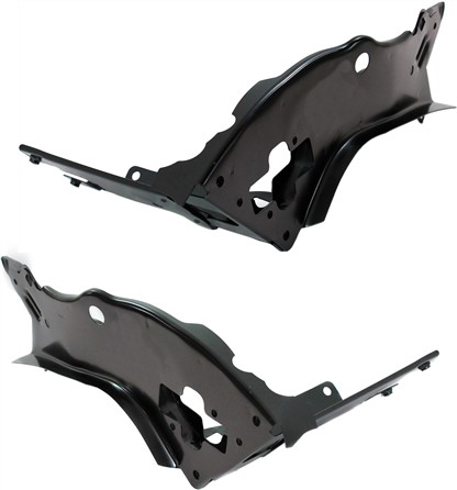 AM E CLASS 03-09 RADIATOR SUPPORT RH AND LH Lower Outer SKU SET REPM250507 Partslink MB1225150 MB1225151 OEM 2116200316-2116200416